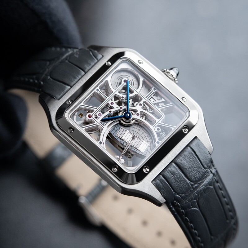 Cartier Santos Dumont
Skeleton CLEAN 10/2023 Automatic Steel Leather