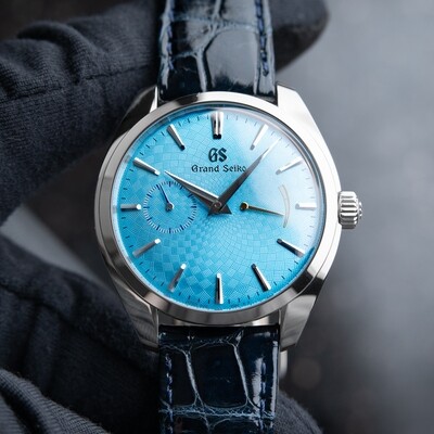 Grand Seiko Elegance Collection Ryusendo 2023 Limited Edition Steel Turquoise Blue SBGK015