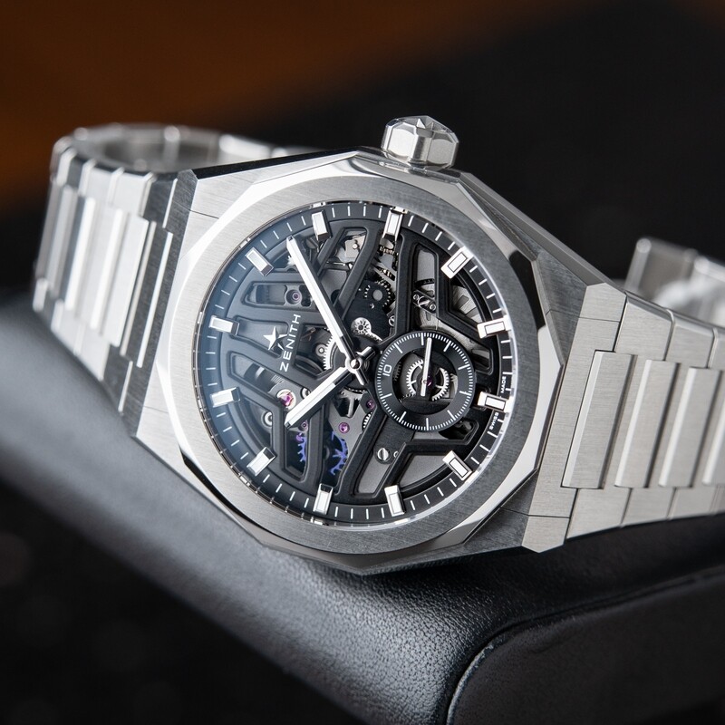 Zenith Defy Skyline Skeleton 2023 UNWORN Openworked Automatic Bracelet 41mm