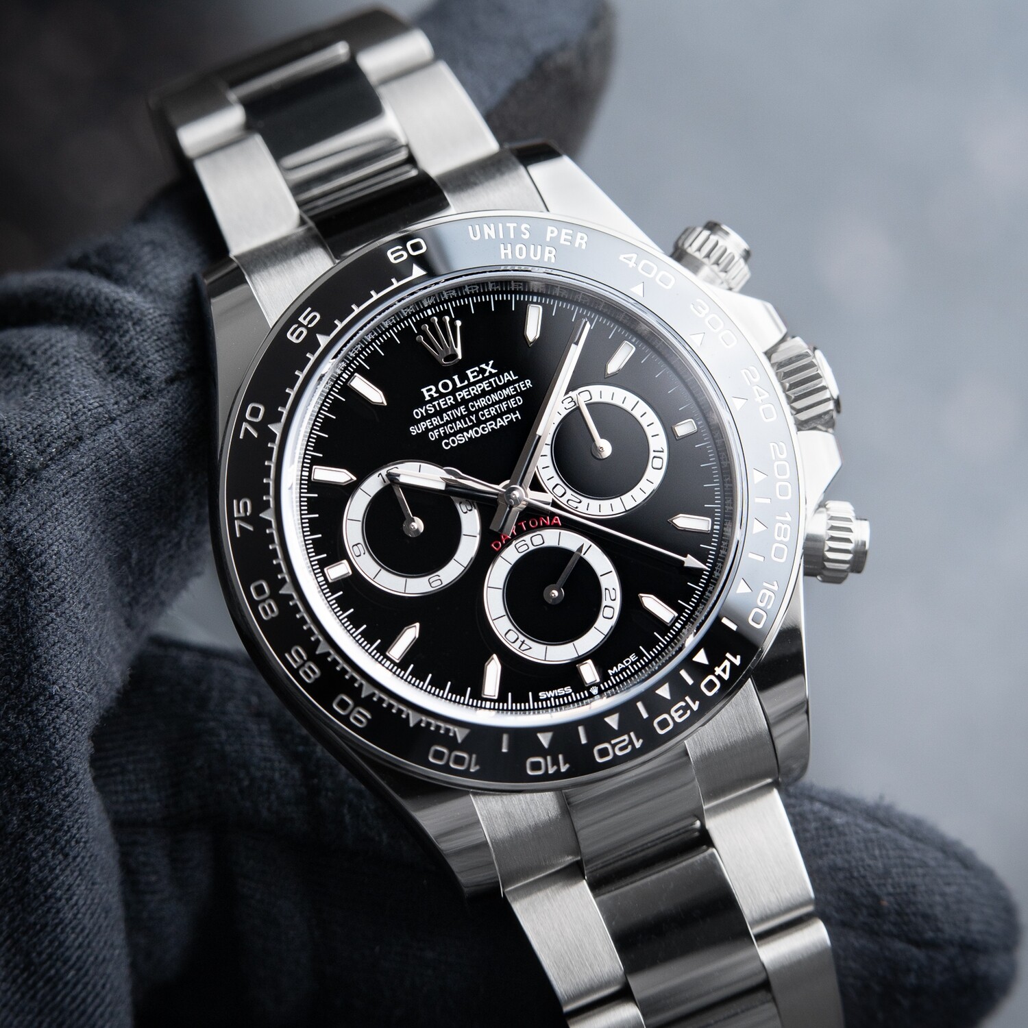 Rolex Daytona Cosmograph UNWORN 2024 Black Dial Ceramic Bezel 126500