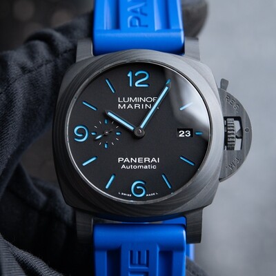 Panerai Luminor Marina Carbotech 300M Automatic Blue Black PAM1661 44mm