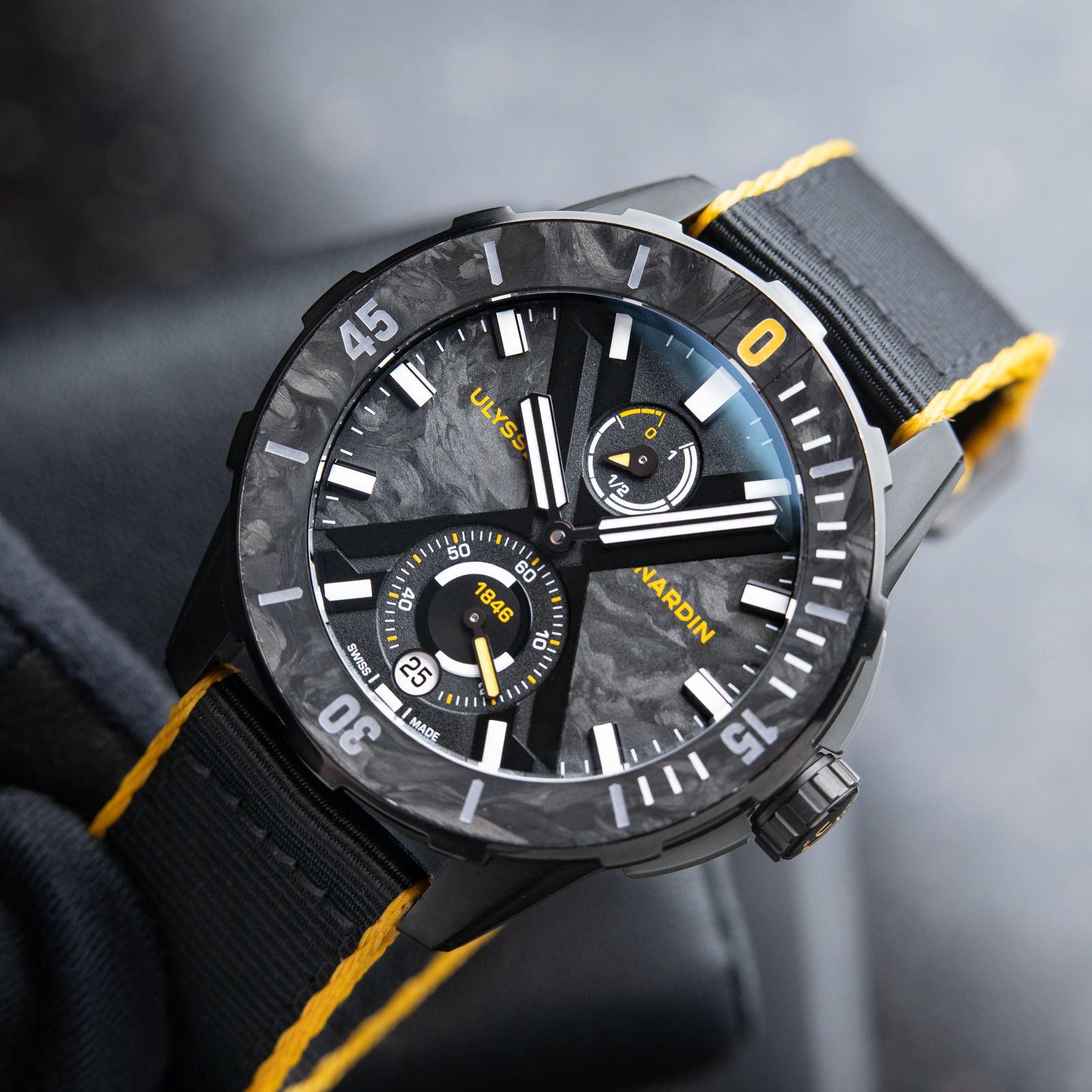 Ulysse Nardin Marine Diver X 300M Cape Horn Limted Edition Titanium Carbon Black 1183-170
