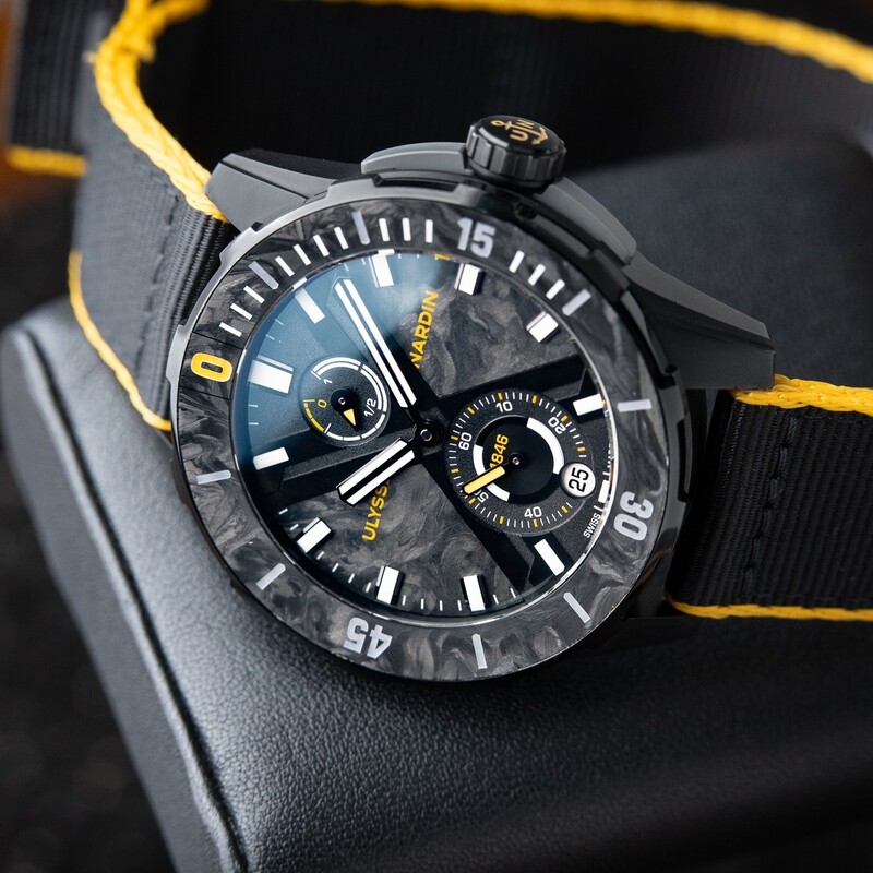 Ulysse Nardin Marine Diver X 300M Cape Horn Limted Edition Titanium Carbon Black 1183-170