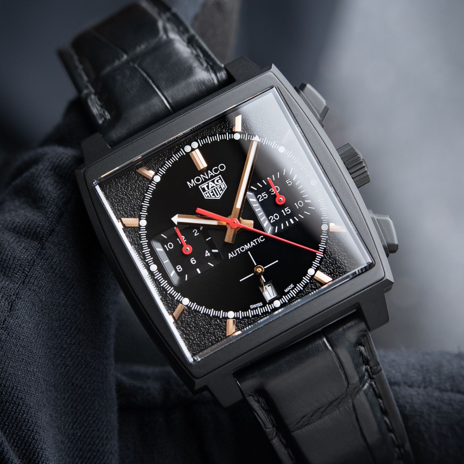 TAG Heuer Monaco Dark Lord Special Edition Chronograph DLC
