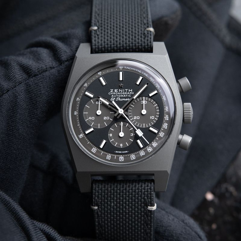 Zenith El Primero Chronomaster Revival Shadow Chronograph Ceramic Black 37mm