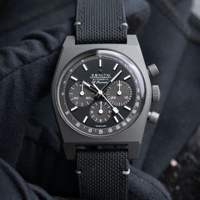Zenith El Primero Chronomaster Revival Shadow Chronograph Ceramic