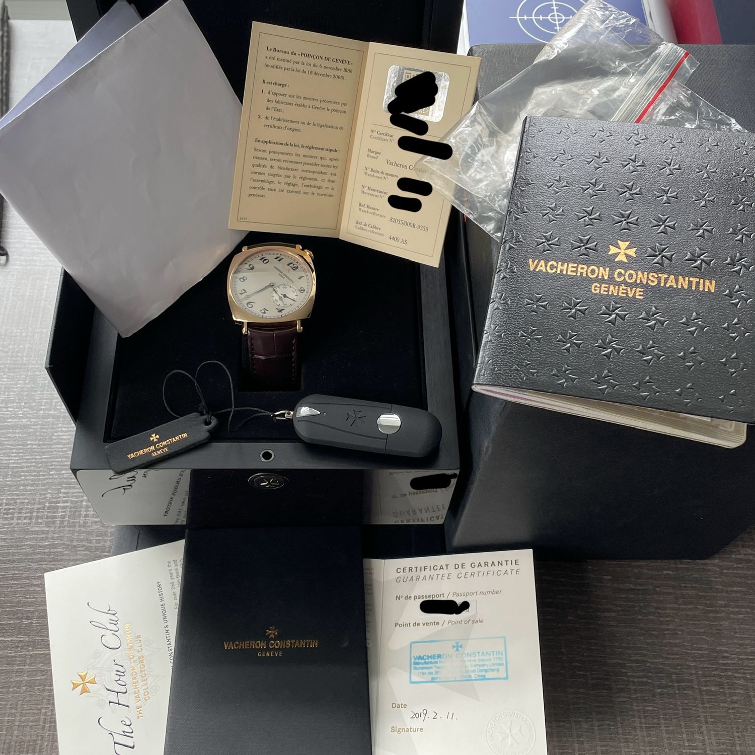 Vacheron Constantin Historiques American 1921 40mm Rose Gold - Main Image