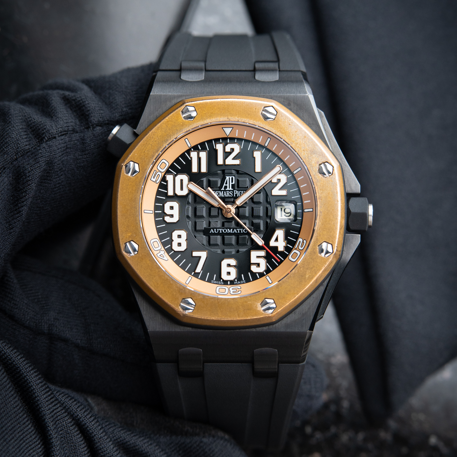 Audemars Piguet Royal Oak Offshore Diver Bartorelli 125th Ann L.E. Bronze Black 15702AU