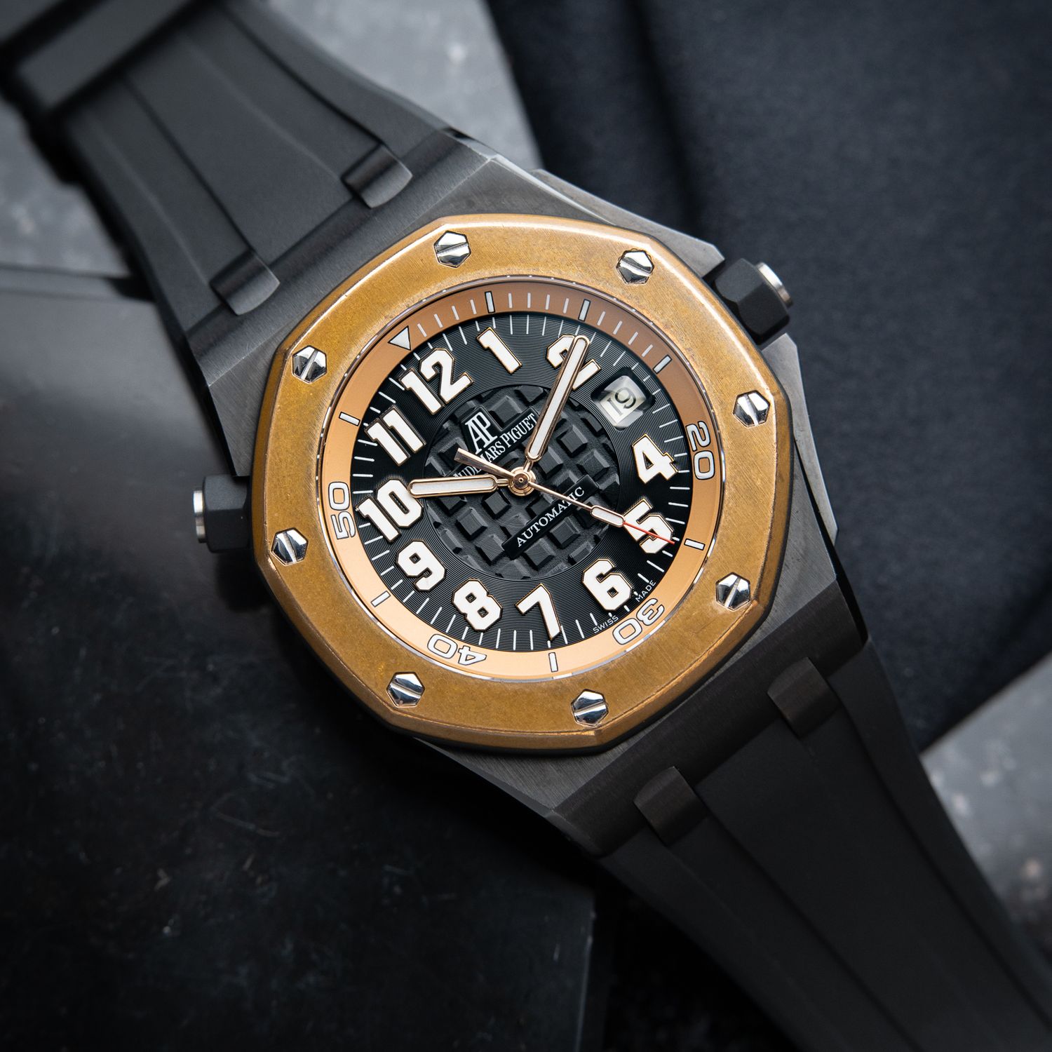 Audemars Piguet Royal Oak Offshore Diver Bartorelli 125th Ann L.E. Bronze Black 15702AU