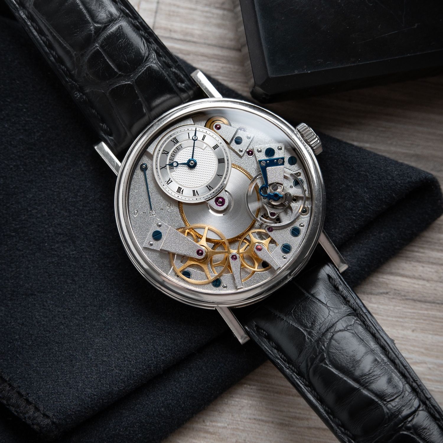 Breguet Tradition 7027BB White Gold 50 Hour Power Reserve Automatic 37mm