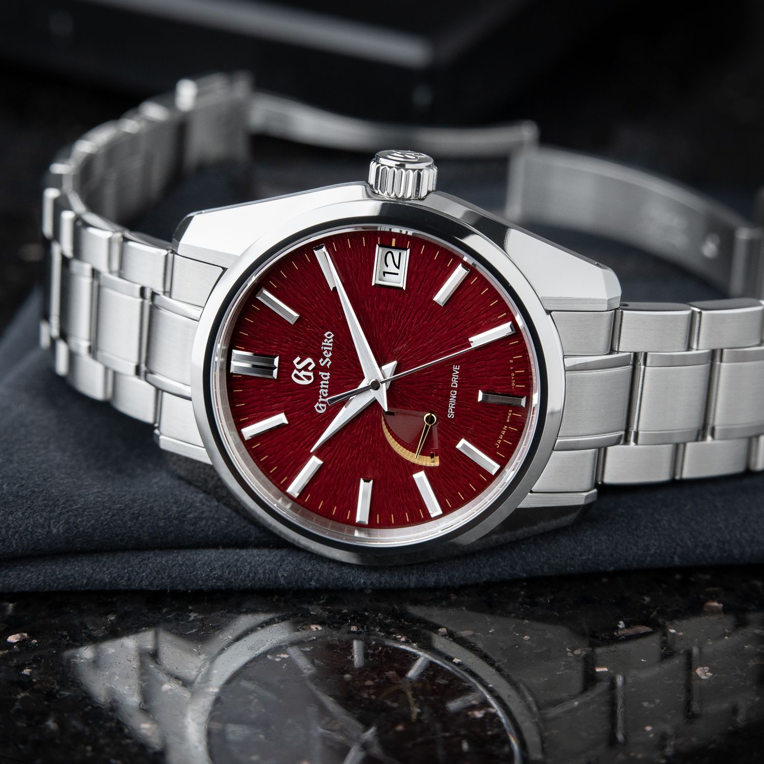 Grand Seiko Heritage Collection MINT Limited Edition 10/23 Spring Drive Red Katana 40mm