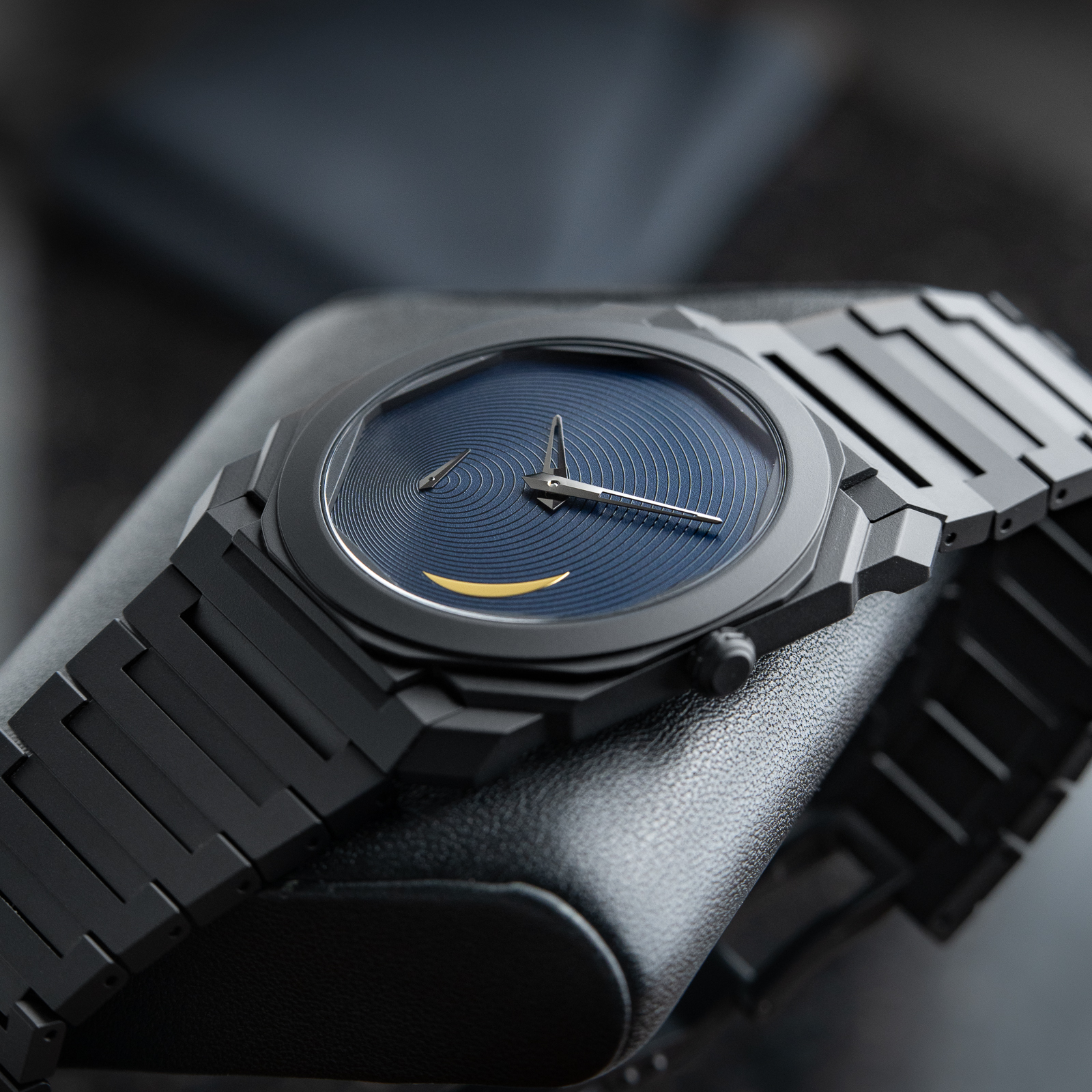 BVLGARI Bulgari Octo Finissimo Tadao Ando Limited Edition Black Ceramic Blue Dial