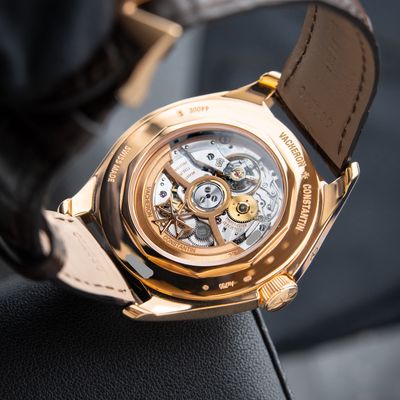 Vacheron Constantin Fiftysix Day-Date Rose Gold Silver Automatic