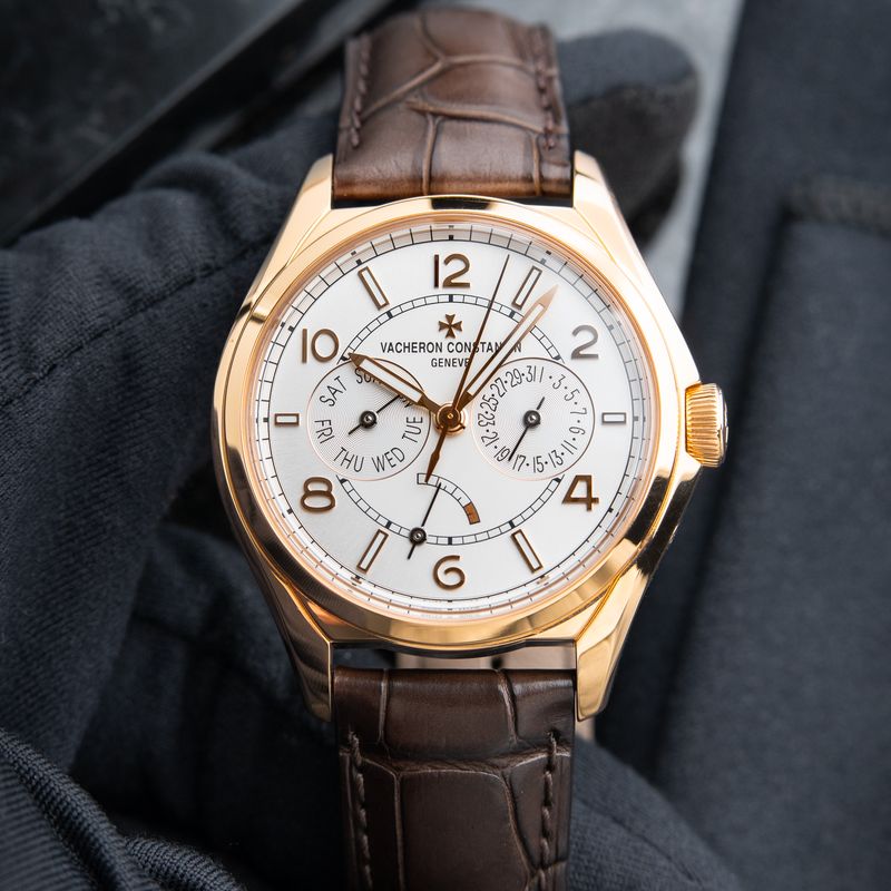 Vacheron Constantin Fiftysix Day-Date Rose Gold Silver Automatic 40mm 4400E