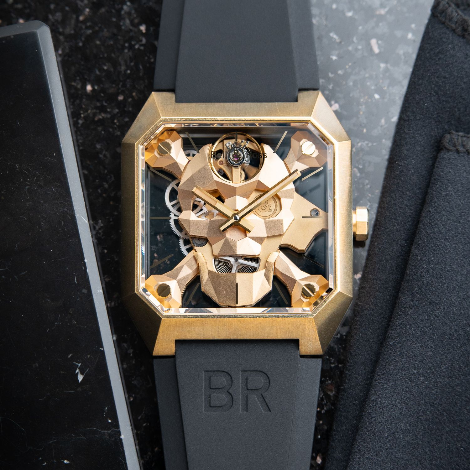Bell & Ross BR 01 Cyber Skull Limited Edition Bronze Skeleton 45mm