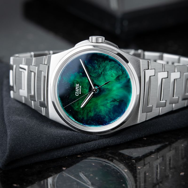 Czapek Antarctique Celestial CLEAN Limited Edition Of 25 Steel Green Dial