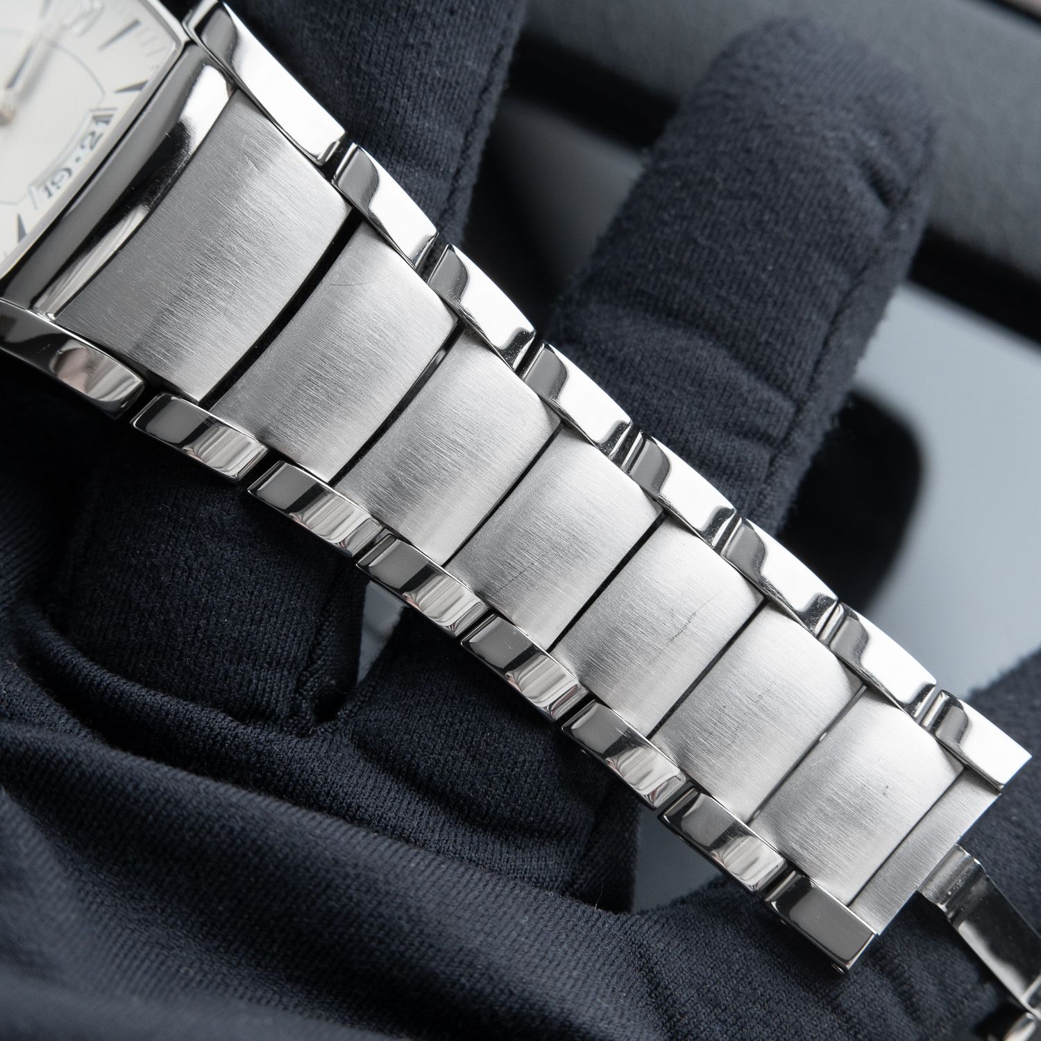 Parmigiani Fleurier Kalpa XL Silver Dial Steel Bracelet Automatic Date