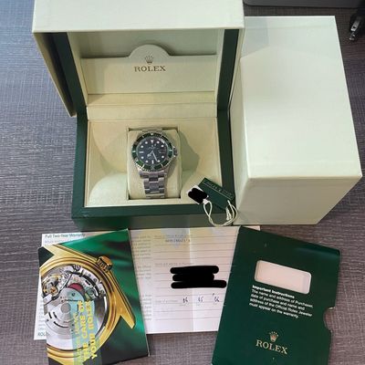Rolex Submariner Oyster Perpetual Kermit 2006 Black Dial Green