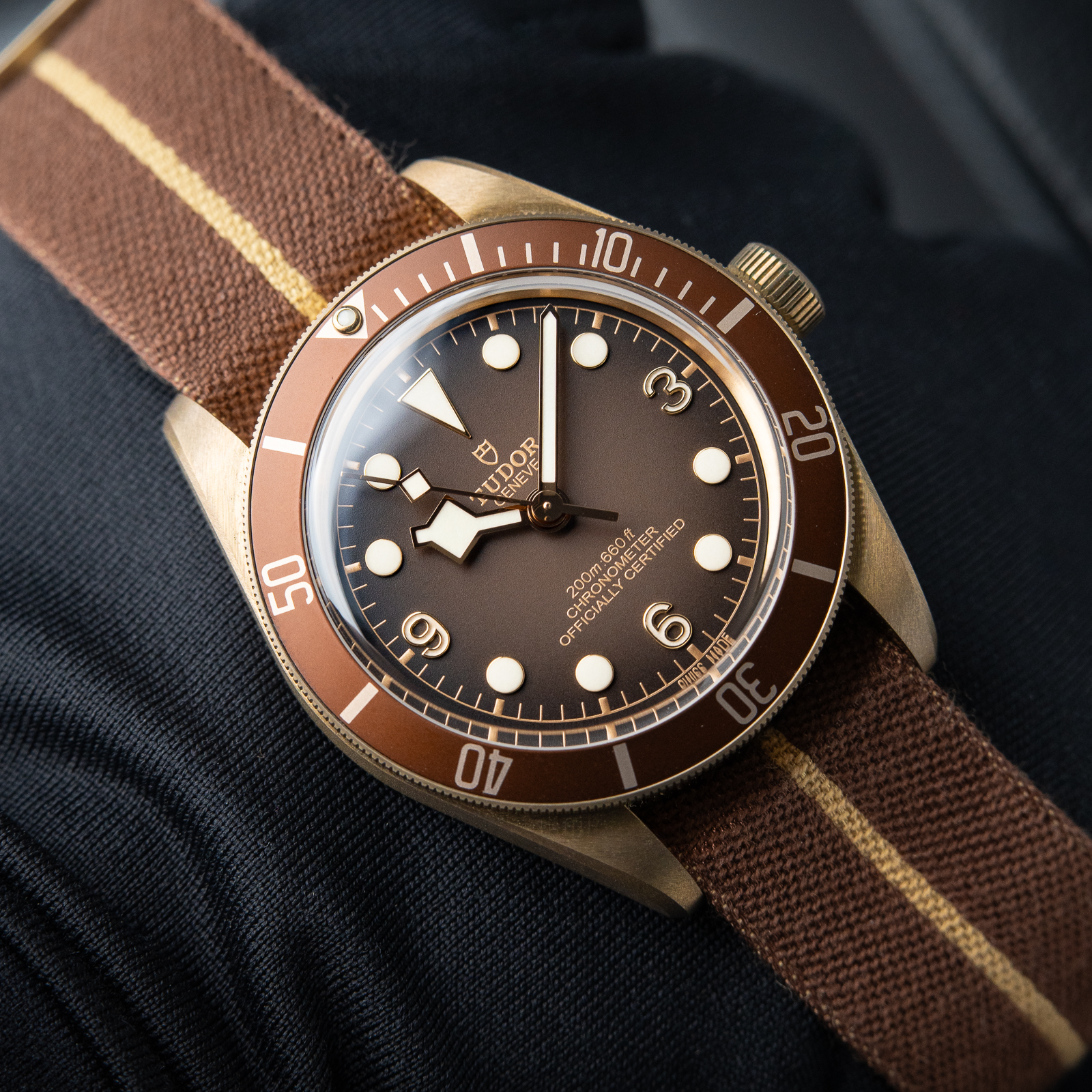 Tudor Black Bay 58 Fifty-Eight 2024 Bronze Bracelet NATO Strap Brown 39mm