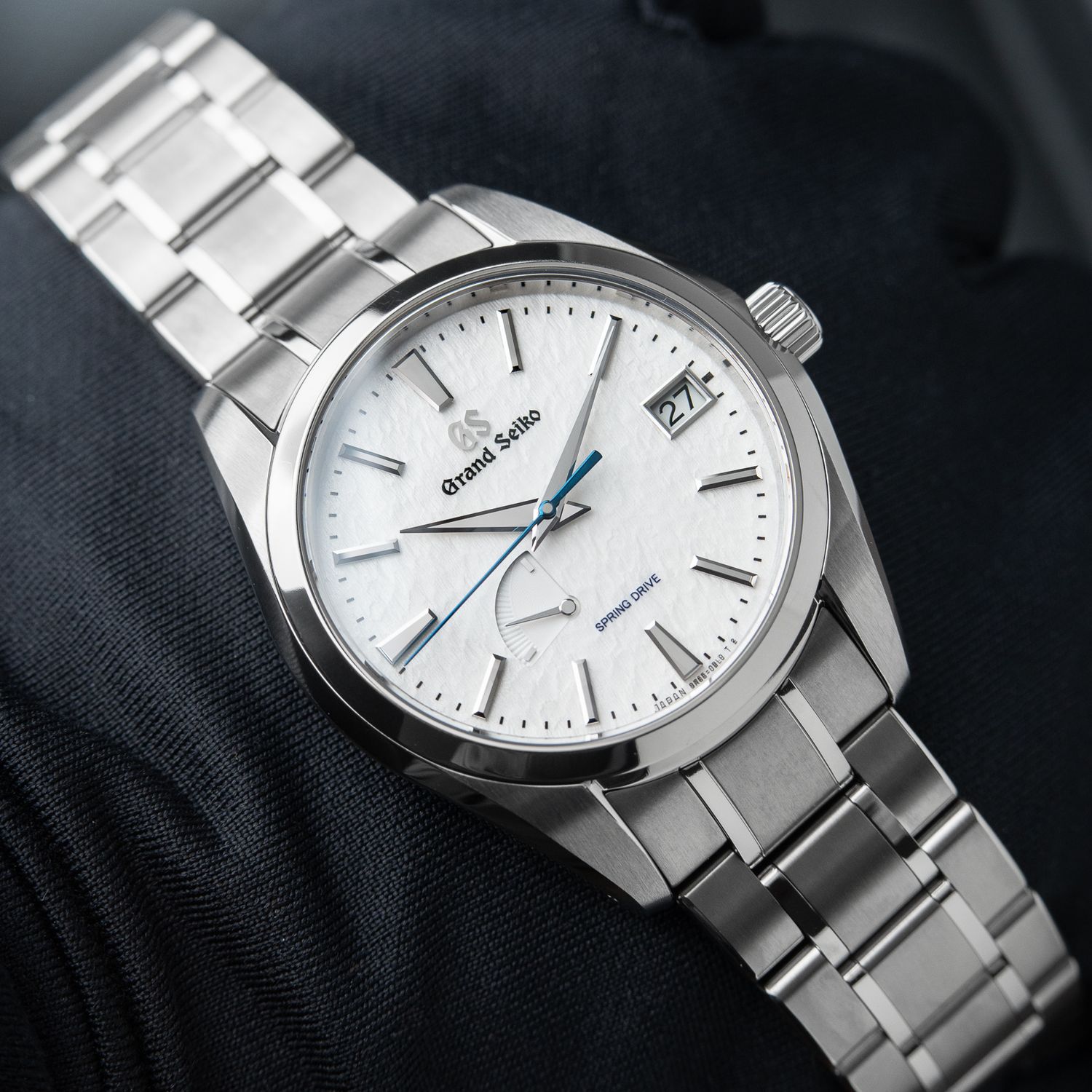 Grand Seiko Heritage Collection Snowflake 12/2023 Spring Drive Titanium White Dial 41mm
