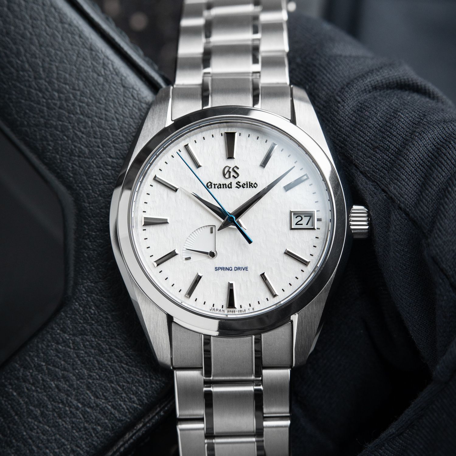 Grand Seiko Heritage Collection Snowflake 12/2023 Spring Drive Titanium White Dial 41mm