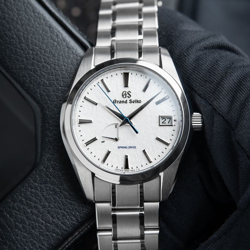 Grand Seiko Heritage Collection Snowflake 12/2023 Spring Drive Titanium White Dial 41mm