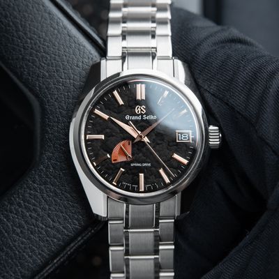 ナカ専用　SEIKO Grand Seiko ブラック Grand Seiko Heritage Collection Certified RARE Ginza Limited