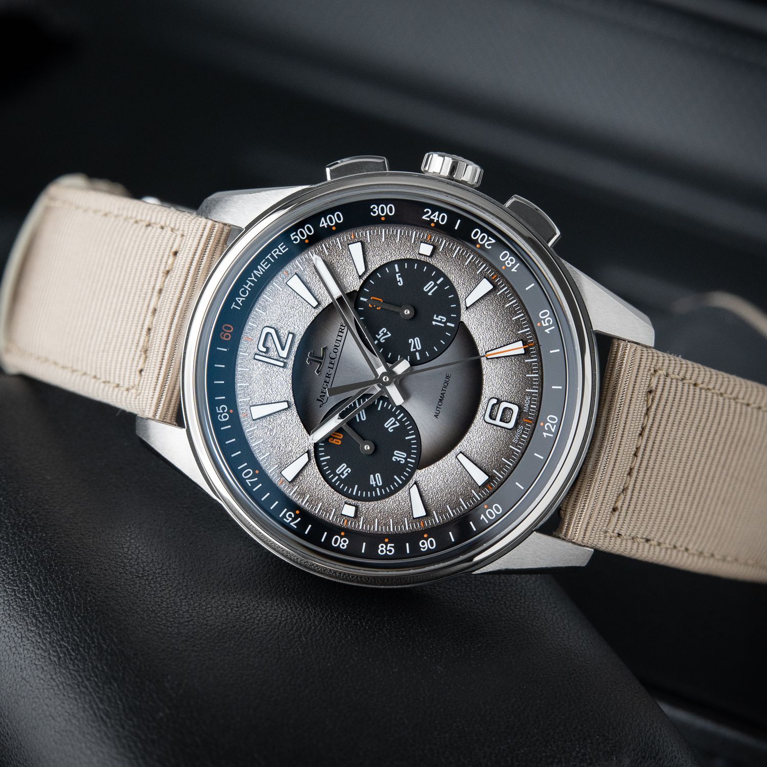 Jaeger-LeCoultre Polaris UNWORN 8/2024 Chronograph Gray Dial Strap
