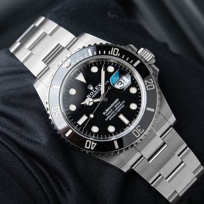 Rolex Submariner Oyster Perpetual Diver Black Ceramic Steel