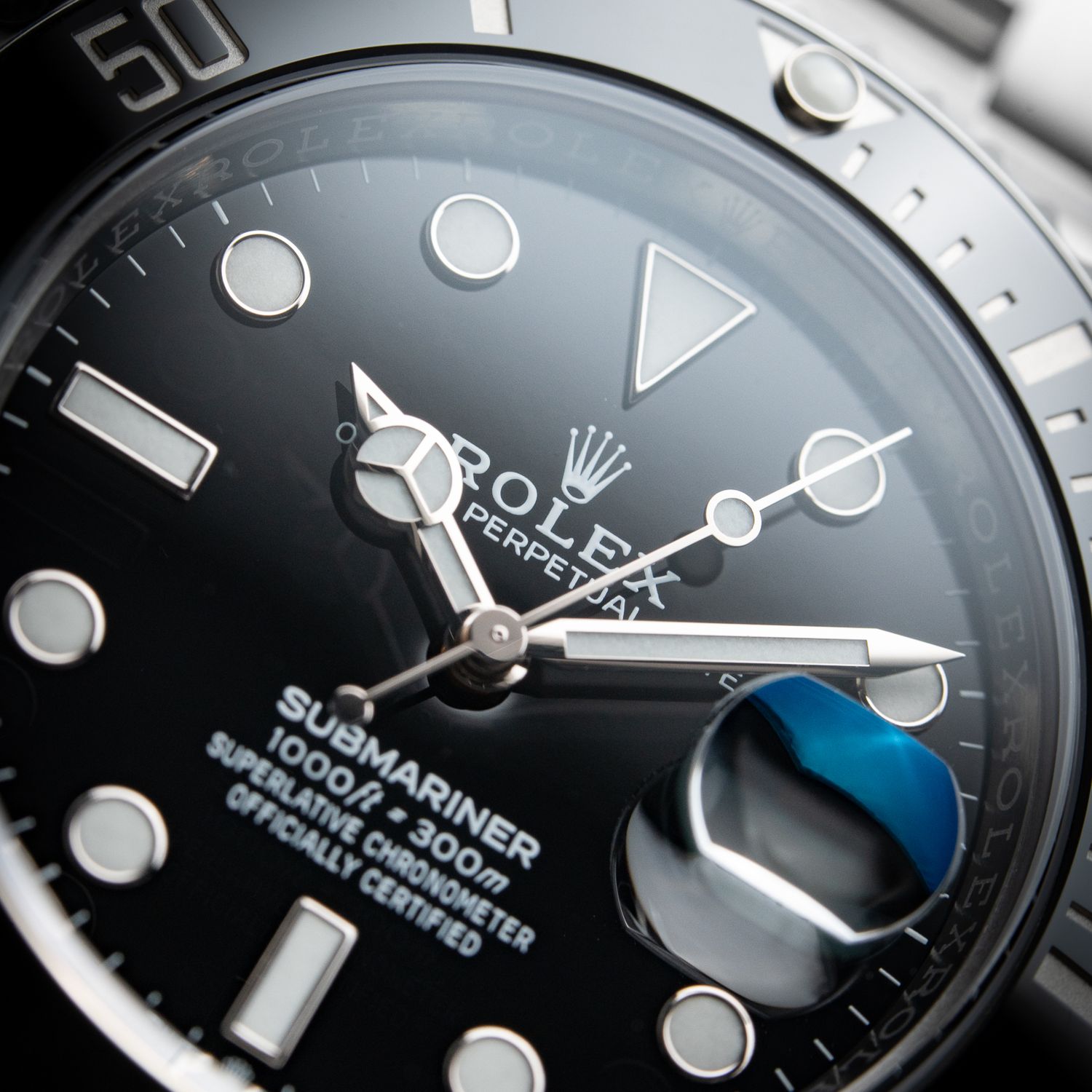 Rolex Submariner Oyster Perpetual Diver Black Ceramic Steel