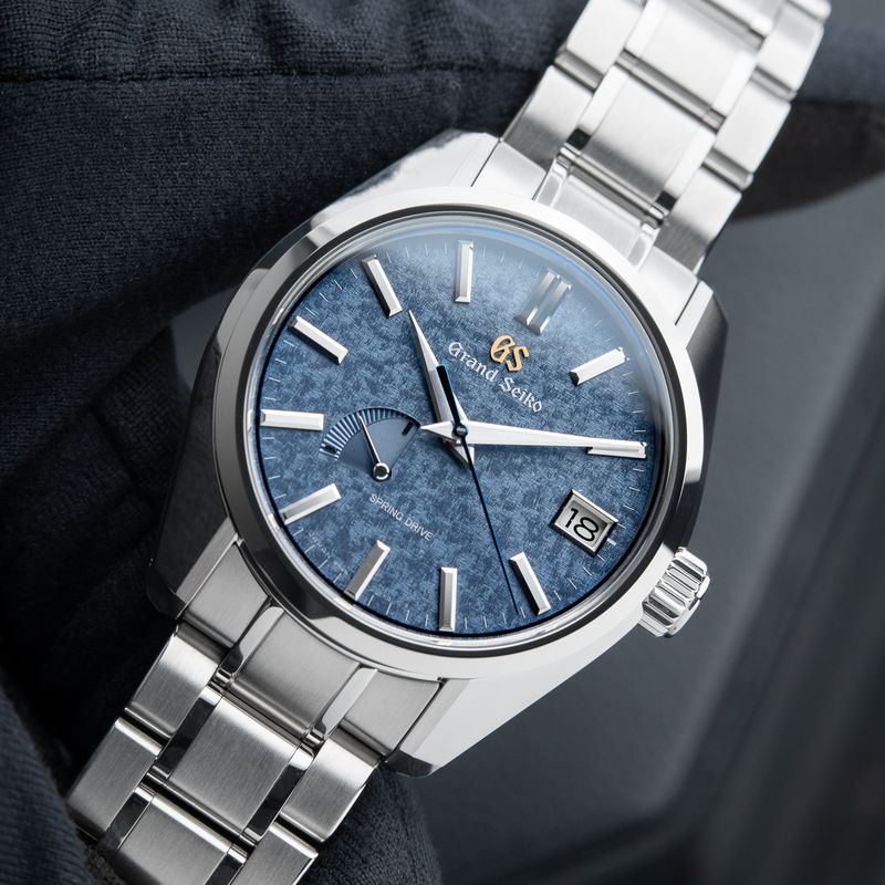 Grand Seiko Heritage Collection UNWORN 9/24 Blue Kirazuri Limited Ed. Spring Drive 40mm