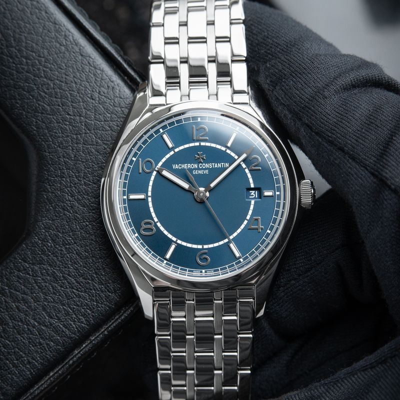 Vacheron Constantin Fiftysix 4600E UNWORN Steel Bracelet Blue Dial Automatic 40mm