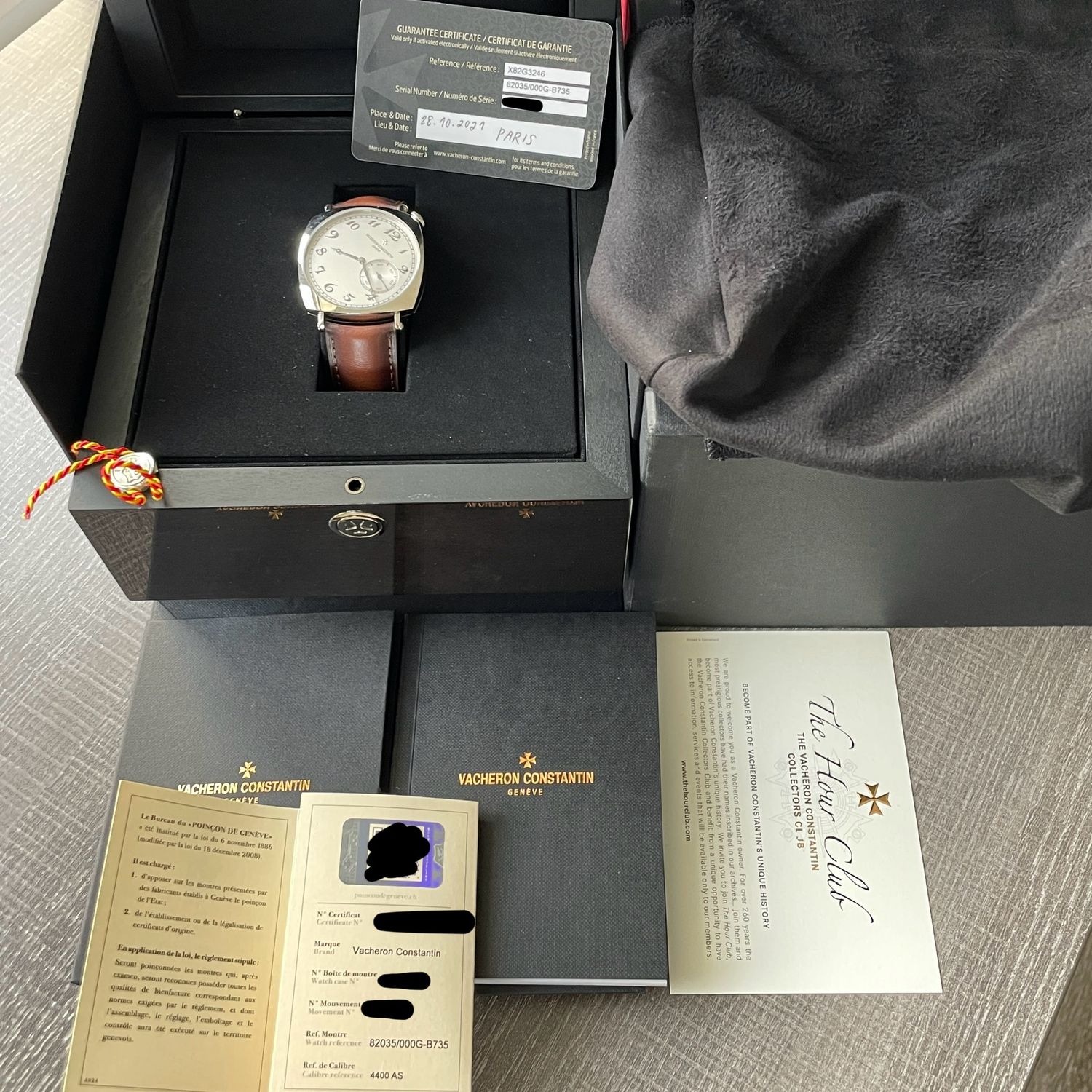 Vacheron Constantin Historiques American 1921 40 White Gold