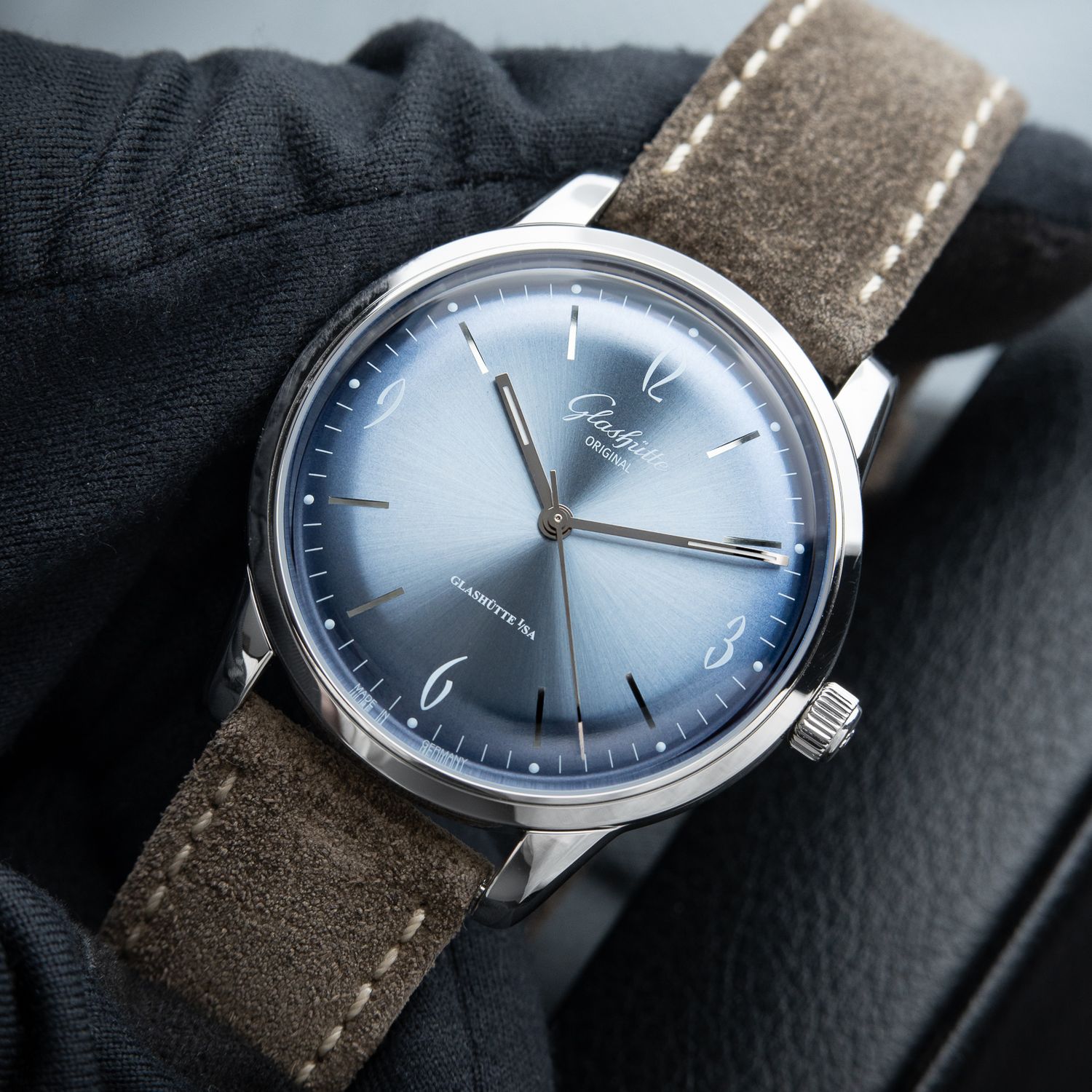 Glashütte Original Sixties Annual Edition Glacier Blue Dial Automatic 39mm