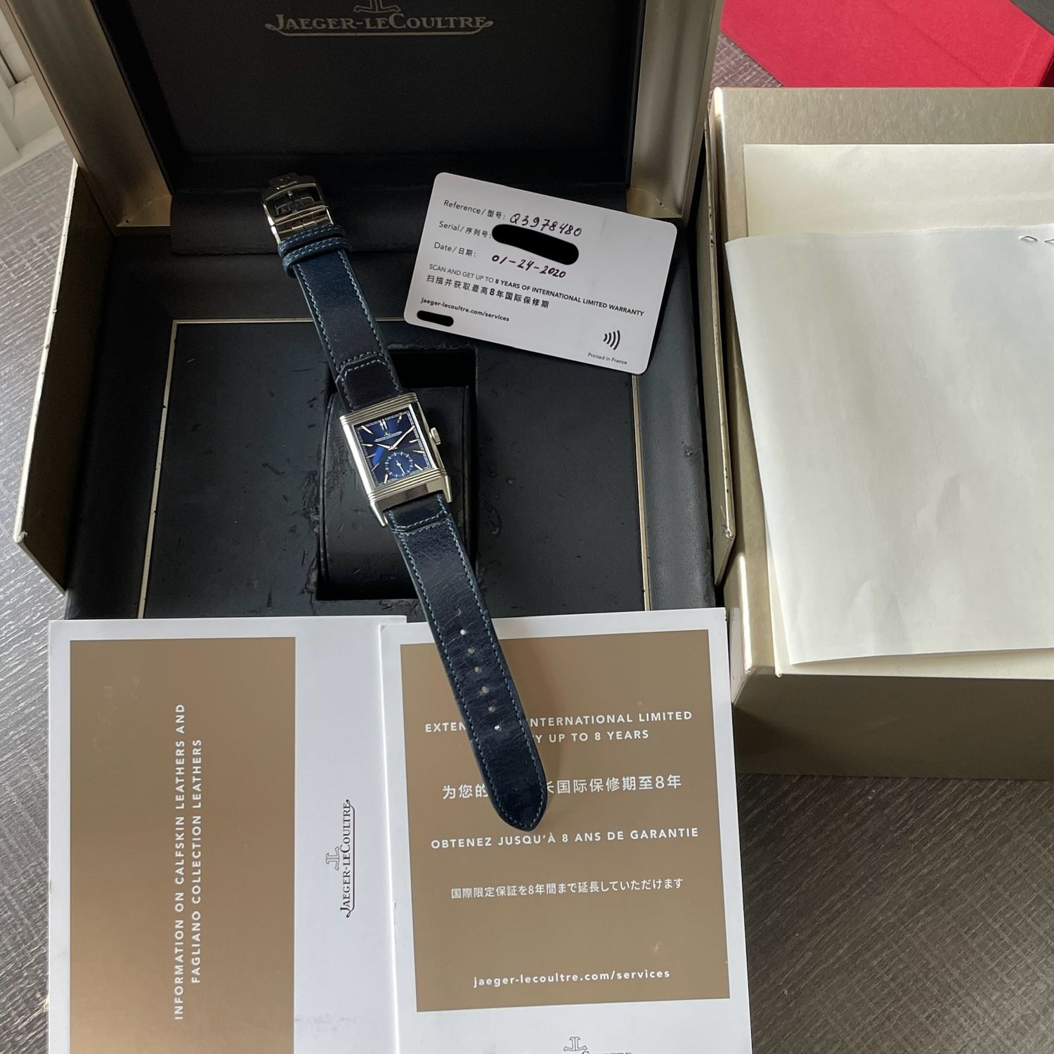 Jaeger-LeCoultre Reverso Tribute Monoface Small Seconds