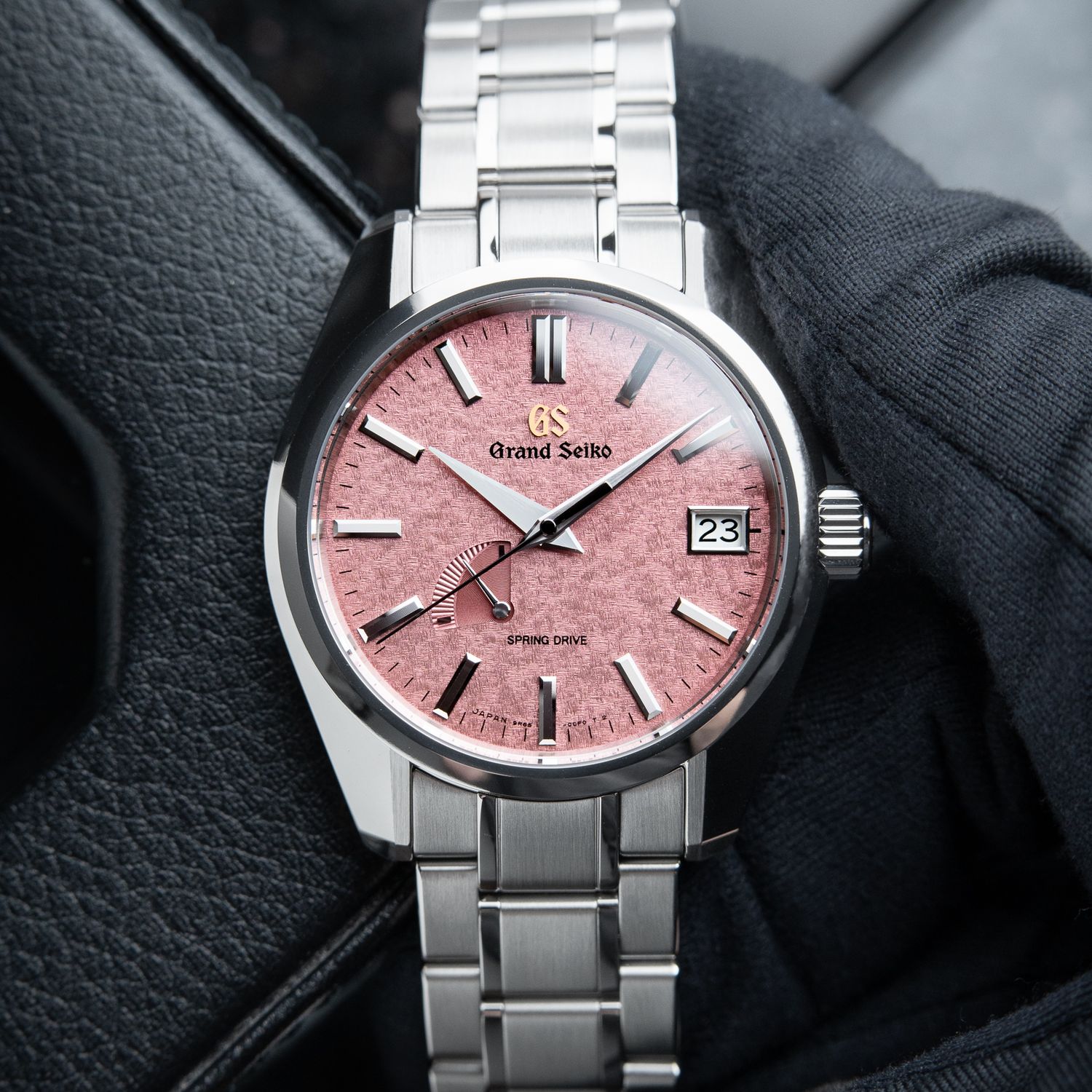 Grand Seiko Heritage Collection UNWORN 9/24 Pink Kirazuri Limited Edition Spring Drive 40mm