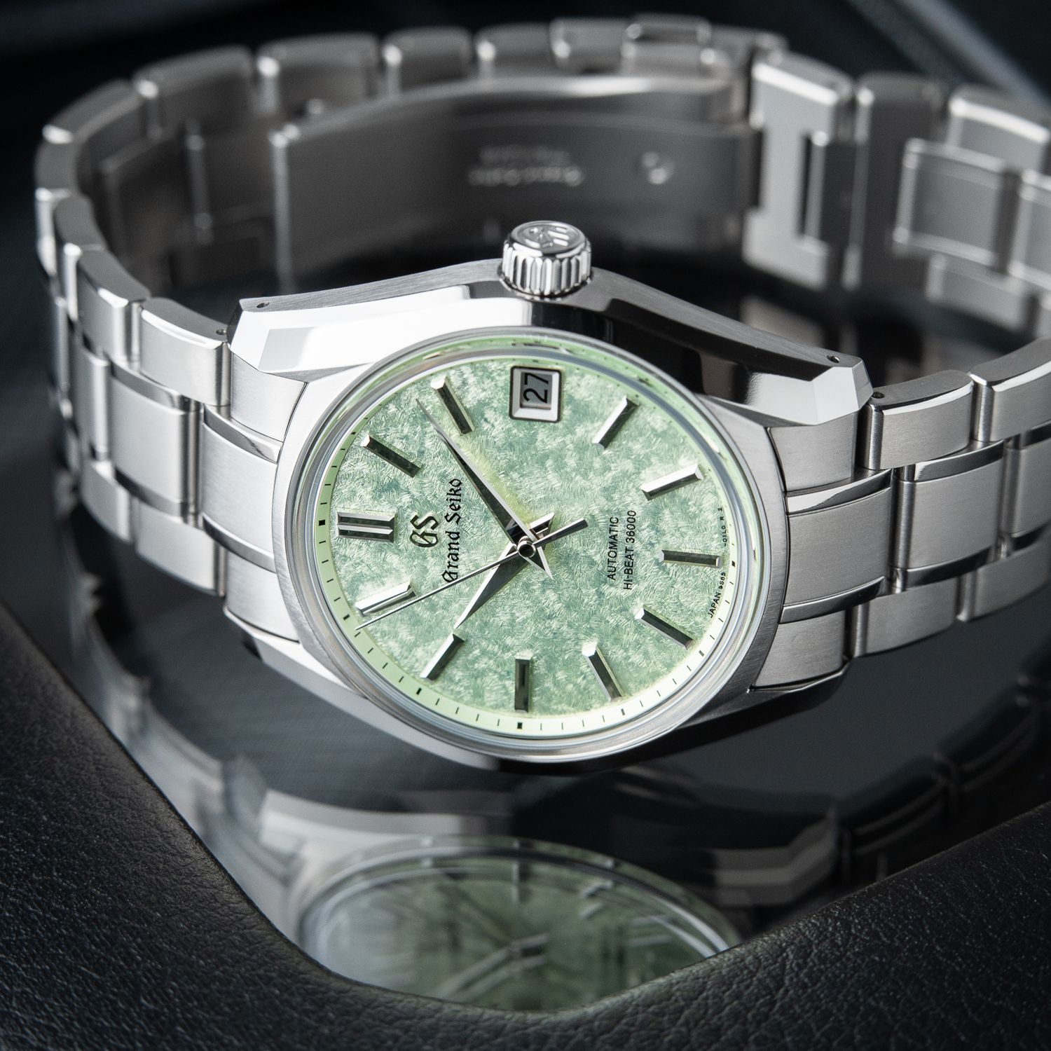 ミネラル5　greenサマ Grand Seiko The 'Rikka' Summer Breeze Hi Beat Mechanical