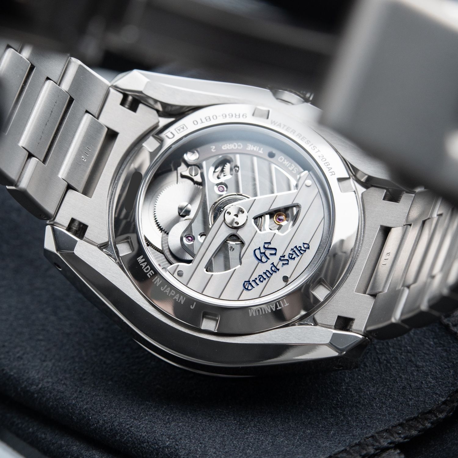 Grand Seiko Sport Collection Spring Drive 3 Day GMT Titanium