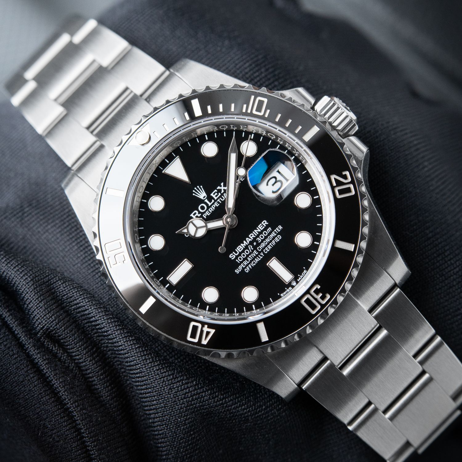 Rolex Submariner CLEAN 9/2024 Oyster Perpetual Diver Black Ceramic