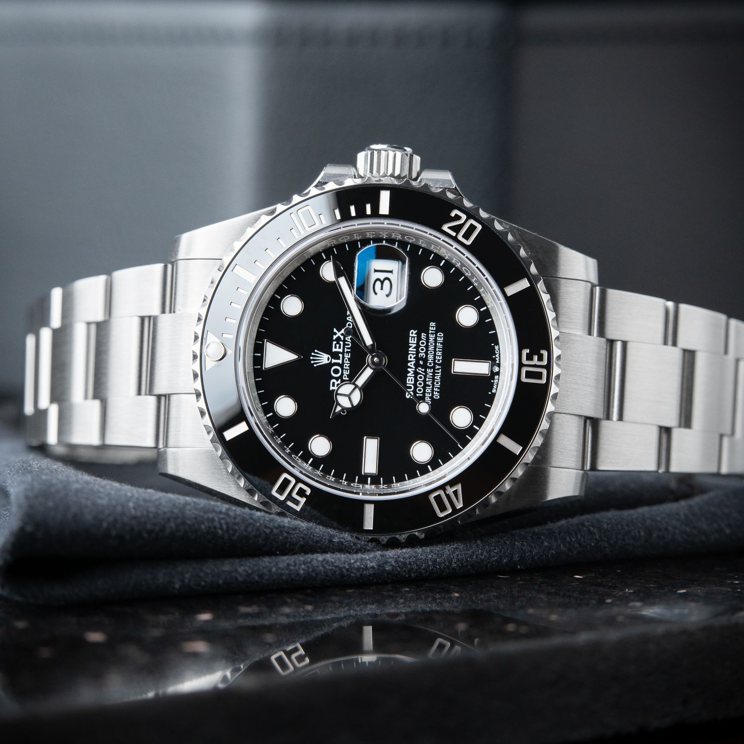 Rolex Submariner CLEAN 9/2024 Oyster Perpetual Diver Black Ceramic