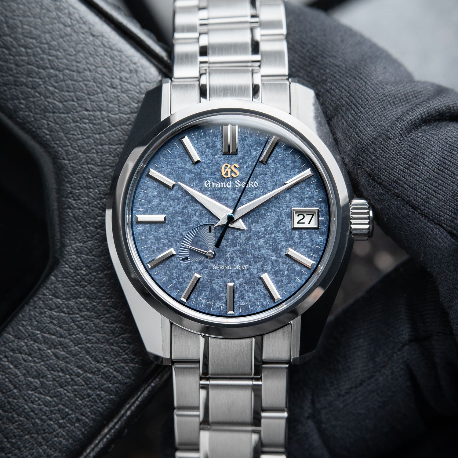 Grand Seiko Heritage Collection UNWORN 9/24 Blue Kirazuri Limited Ed. Spring Drive 40mm