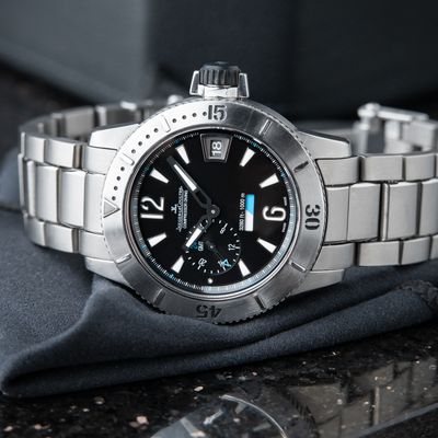 デュアルマスターズ Jaeger-LeCoultre Master Compressor Diving GMT Limited Titanium