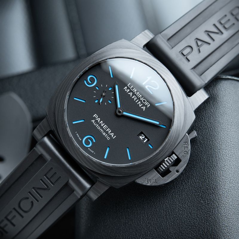 Panerai Luminor Marina Carbotech 300M Automatic Blue Black PAM1661 44mm