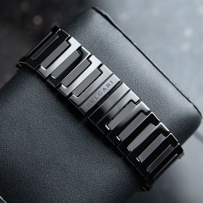 BVLGARI Bulgari Octo Finissimo Black Ceramic Dial Bracelet Automatic