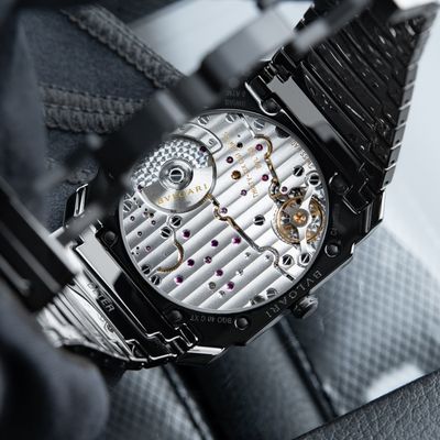 BVLGARI Bulgari Octo Finissimo Black Ceramic Dial Bracelet Automatic