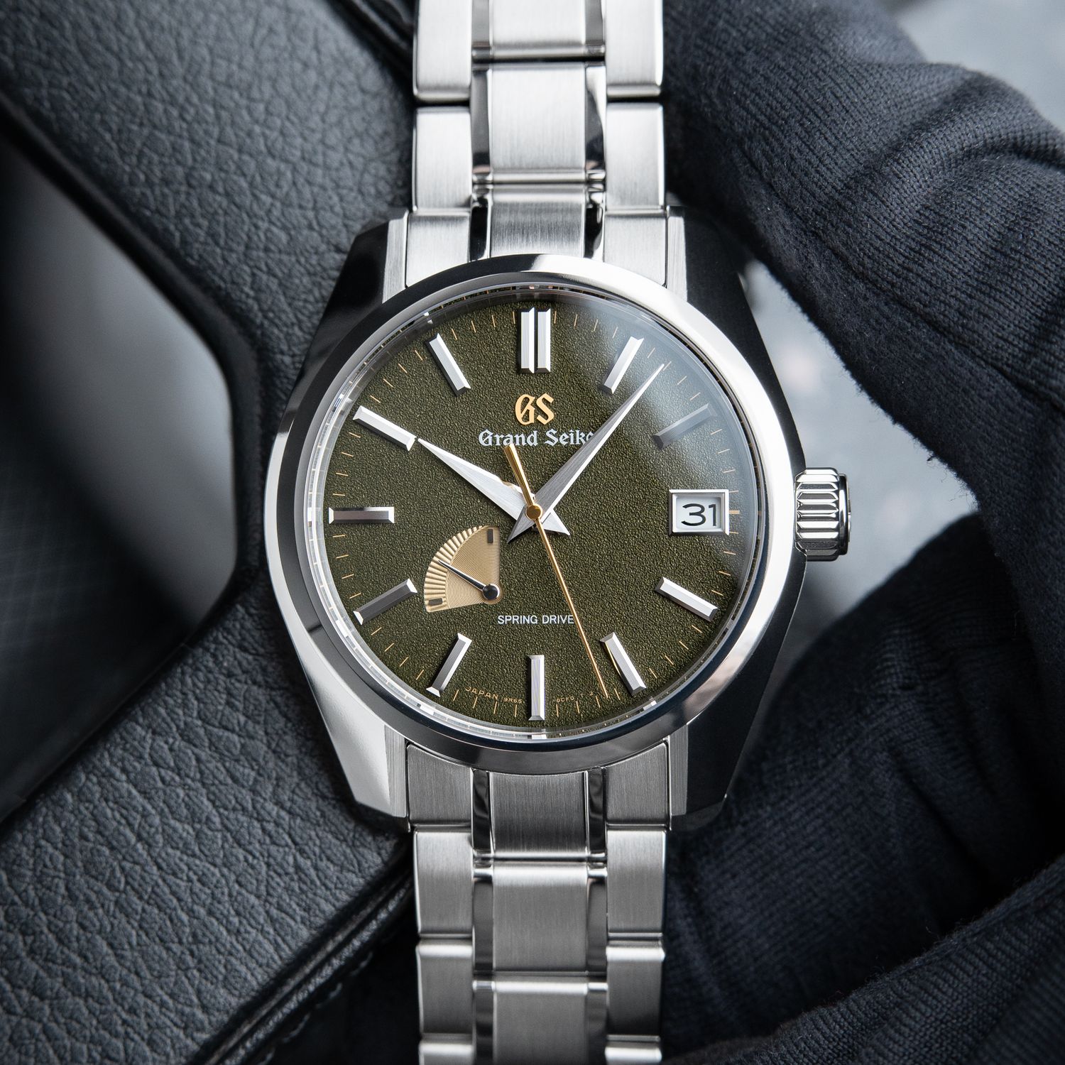 Grand Seiko Heritage Collection UNWORN 11/24 US Edition Green Dial Spring Drive Steel
