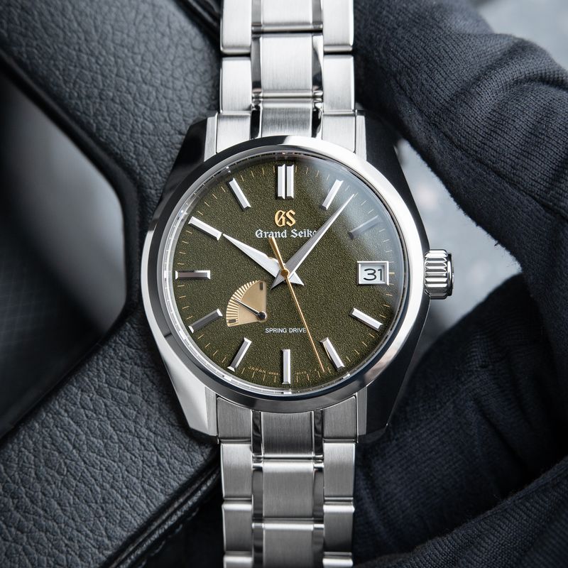 Grand Seiko Heritage Collection UNWORN 11/24 US Edition Green Dial Spring Drive Steel