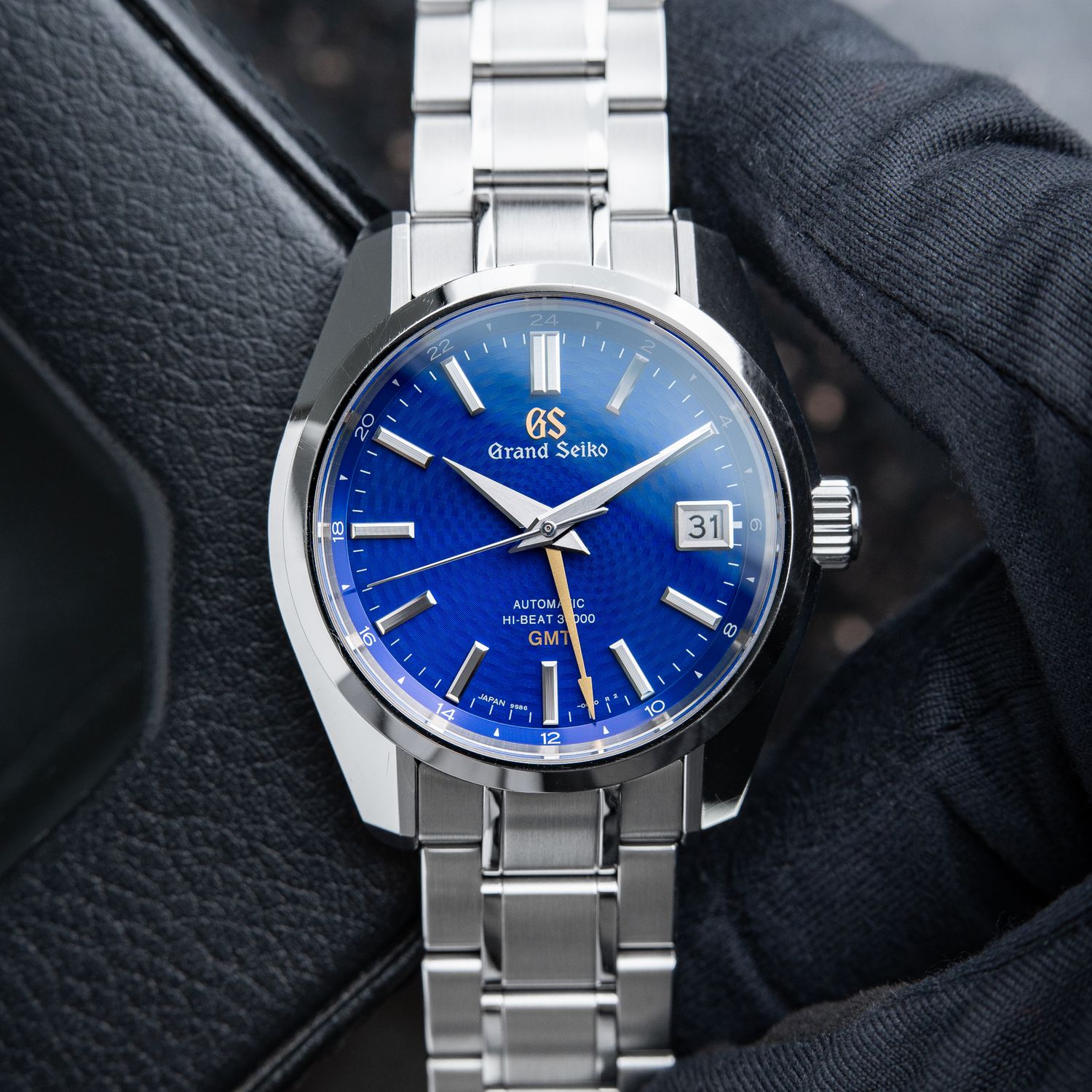 Grand Seiko Heritage Collection Blue Peacock Limited Edition GMT Hi-Beat