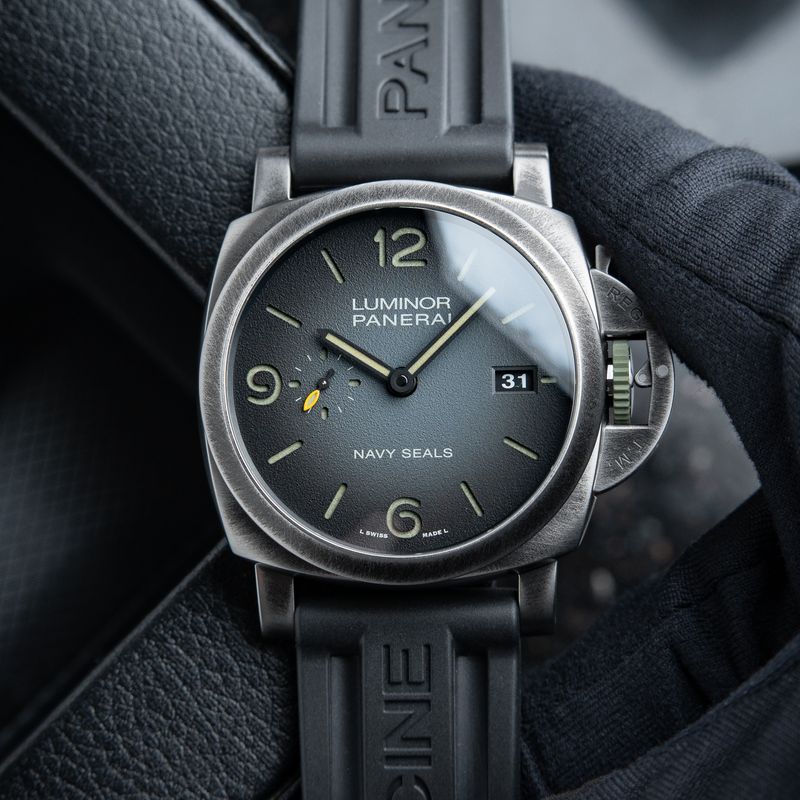 Panerai Luminor Navy Seals UNWORN 2024 Limited Edition Grey Steel PAM1412