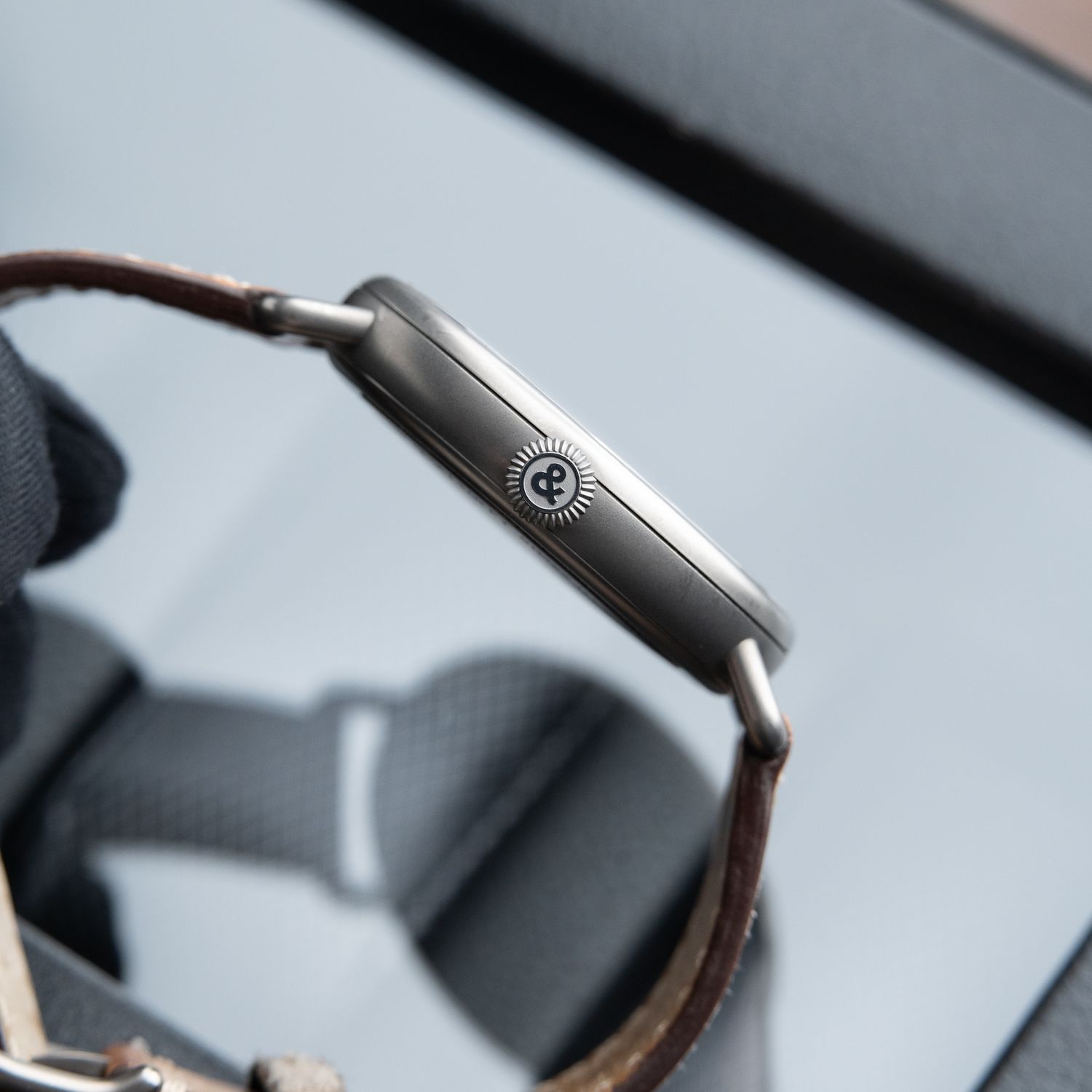 Bell & Ross WW1-92 Heritage Black Dial Steel Leather Automatic 45mm